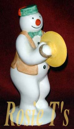 Royal Doulton DS14  Cymbal Player Snowman