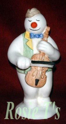 Royal Doulton DS17 Cellist Snowman