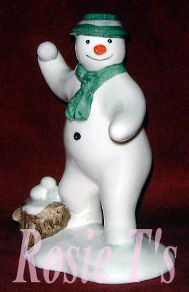 Royal Doulton DS22 The Snowballing Snowman