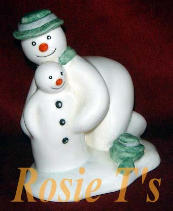 Royal Doulton DS23 Building the Snowman