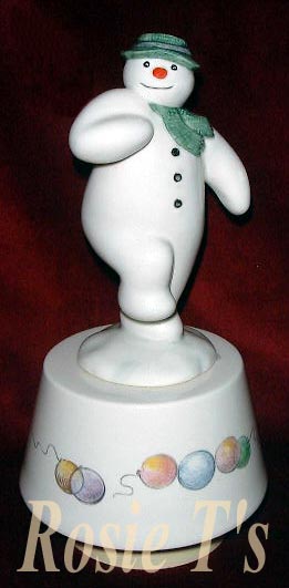 Royal Doulton DS5 Snowman Magic Music Box