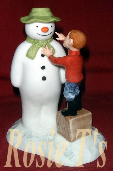Royal Doulton Dressing The Snowman Limited Edition Tableau